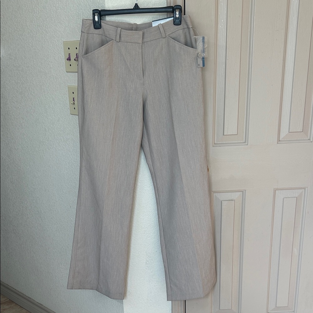 Worthington Taupe Wide Leg Women's Pants